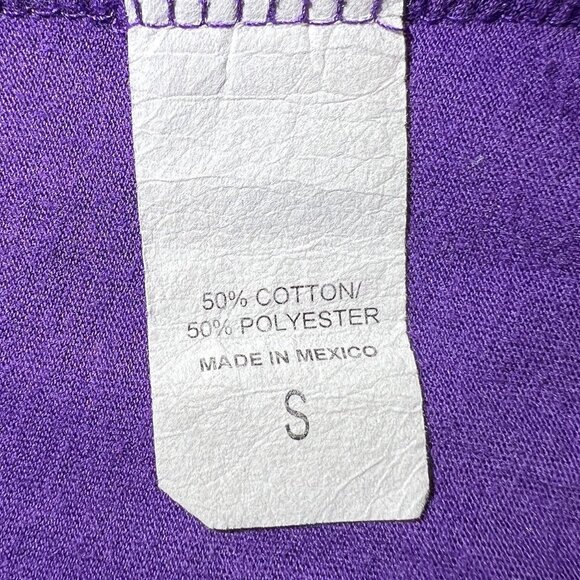 Women's Hurley Graphic Long Sleeve Tee | Purple | Size Small | Scoop Neck Top - Picture 10 of 10